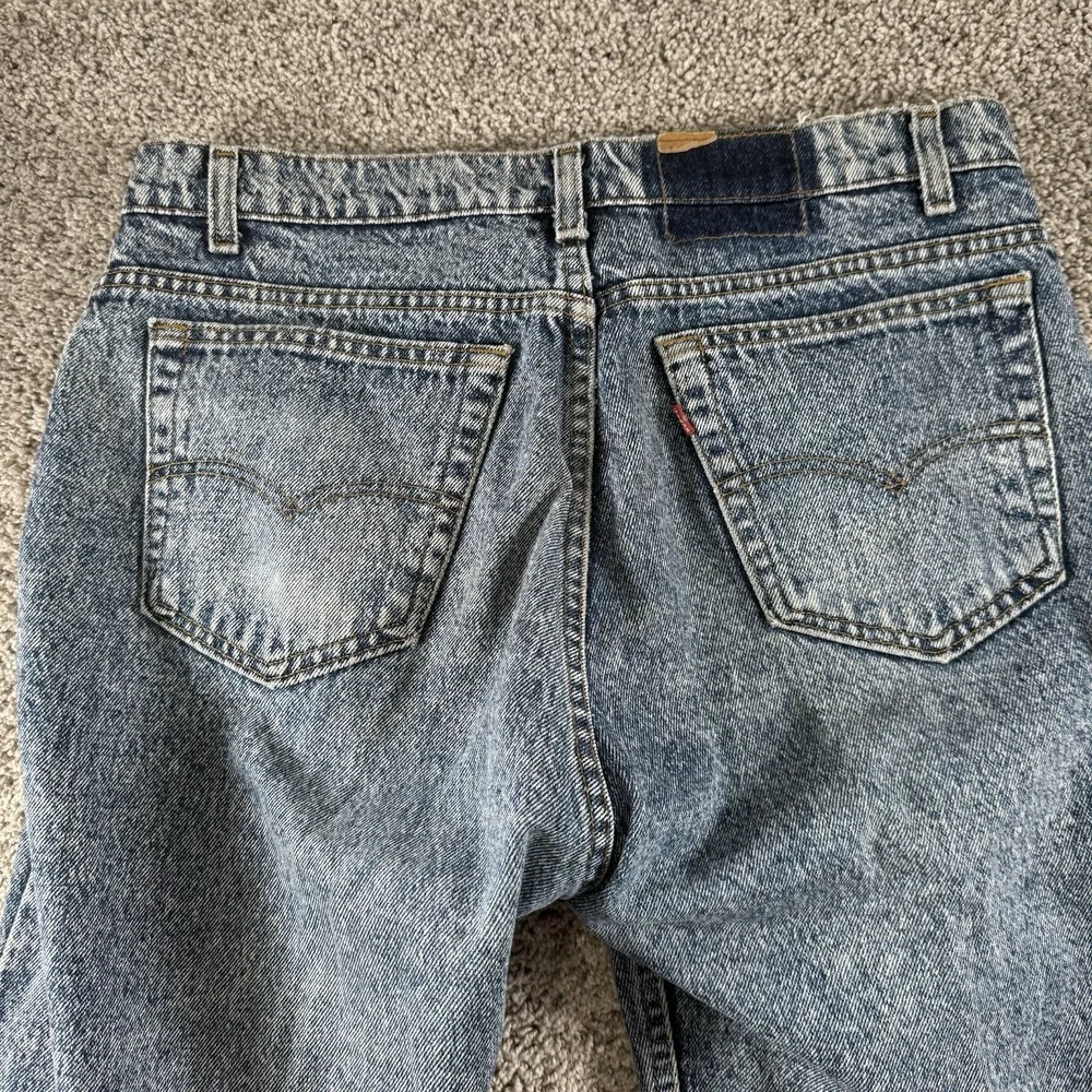 Vintage Levis Jeans Mens 36x32 (Fits 34x31)‎ Blue Acid Denim 505 90s Made in USA